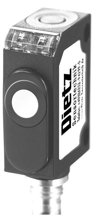 Product image of article DZWS-15/CE/HV/QS from the category Ultrasonic sensors > Cuboid, digital output by Dietz Sensortechnik.